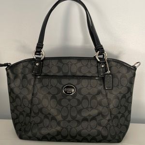 Black Coach handbag